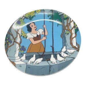 The Disney Collection plate Fist edition series Snow White 1937 #9236 READ